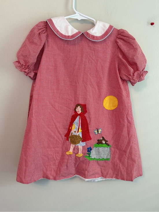 Vicky Walsh Other - Vicky Walsh Red Gingham Little Red Riding Hood Dress